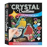 Curious Universe Crystal Creations Spring Birds Kit | Diamond Painting for Adults | Arts and Crafts Gifts | Animal Crafting for Teenagers