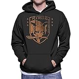 Foxhound Special Forces Group Metal Gear Solid Men's Hooded Sweatshirt Black