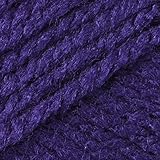 James C Brett Top Value Chunky Acrylic Yarn Knitting Crochet Wool 100g Ball (TC08 Purple)