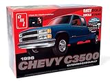AMT AMT1409M/12 1/25 1996 Chevrolet C-3500 Dually Pickup Model Kit, Multi-Colour
