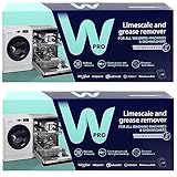 Hotpoint Washing Machine 3in1 Limescale Descaler & Detergent Remover 24 x 50g Sachets (2 Pack)