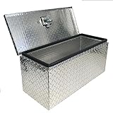 AB Tools Trailer Truck Aluminium Lockable Tool Box Chest Locker Storage 26” x 9” x 9”