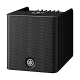 Yamaha STAGEPAS 200 BTR Tragbares PA-System – 180W Class-D Verstärker, 8" Koaxialtreiber, 5-Kanal Digitalmix, Ducker & Feedback-Unterdrückung, Bluetooth-Audio & Fernsteuerung, Inklusive Akku – Schwarz