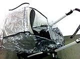 Universal Raincover Fits Bugaboo Bee Cameleon Fox Lynx iCandy Peach 2 Carrycot Zapp Extra Buzz Cybex Oyster(Trider)
