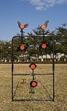 HHH Hunting Airgun Target 6 Self Reset Animal Free Standing Air Rifle Targets for AirGun Shooting Target Air Rifle Accessories And Equipment Alloy Steel Shooting Targets