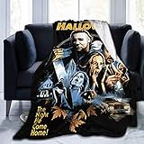 Ultra Soft Flannel Fleece Blanket Michael Myers Halloween Stylish Bedroom Living Room Sofa Warm Throw Blanket 60"x50"for Adult