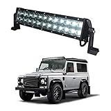 Xtremeauto Defender 90 110 Pickup SUV 4x4 12v Waterproof Light Bar Spot Flash Flood Lamp (12" 30cm Light Bar)