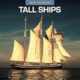 Tall Ships - 2026 Square Wall Calendar - by Red Robin Publishing