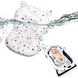Aolso Newborn Baby Bath Seat Support and Pad - Non Slip Bathtub Net, Adjustable Cushion for 0-3 Years