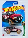 Hot Wheels - Toyota Land Cruiser 80 - Kroger Exclusive Red - Mud Studs 2/5-91/250 - Mint/NrMint Ships Bubble Wrapped in a Box