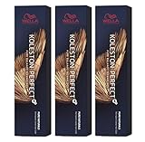 Wella Koleston Perfect ME+ KP Pure Naturals 6/0 Dark Blonde Hair Colour, Pack of 3