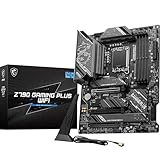 MSI Z790 GAMING PLUS WIFI Motherboard, ATX - Supports Intel 14th, 13th & 12th Gen Core Processors, LGA 1700 - DDR5 Memory Boost 7200+MHz/OC, 1 x PCIe 5.0 x16, 4 x M.2 Gen4, 2.5G LAN, Wi-Fi 6E