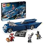 LEGO DC Batman with the Batmobile vs. Harley Quinn & Mr. Freeze, Car Toy, Super-Hero Vehicle Set, with 3 Minifigures, Birthday Gift for 8 Plus Year Old Boys and Girls 76274