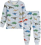 Little Hand Boys Pyjamas Set Dinosaur 100% Cotton Pjs Toddler Long Sleeve Sleepwear Kids Clothes Age 5-6 Years