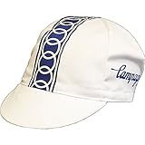 APIS Retro cycle team cap Vintage fixie Campagnolo Gitane White