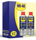 WD-40 Specialist Motorbike - Motorcycle Chain Care and Maintenance Kit with Chain Cleaner Spray 400 ml + Chain Lubricant 400 ml - Pack of 2