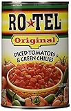 RO TEL TOMATO DICED GRN CHILI, 10 OZ, Pack of 4