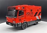 for Mercedes Benz for IXO Singapore for Mercedes Benz police special operations command car Red 1:24 Truck Pre-built Model