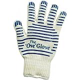 BML Ove Gloves Extreme Heat Resistant Gloves with Fingers | Non-Slip Silicone Cooking Gloves for Oven | Washable High Flame Temperature Resistant Kitchen Gloves