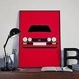 Ford Fiesta MK1 XR2 Print