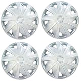 UKB4C 4x Silver 15" Inch Deep Dish Van Wheel Trims Hub Caps For Mercedes Citan
