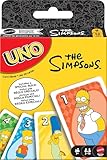 Mattel Games UNO The Simpsons Card Game for Kid, Adult & Family Nights, Parties, Travel & Camping, Toy Collectible Inspired by The Series