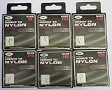 60 Coarse Barbless Hooks to Nylon-6 sizes carp/coarse fishing