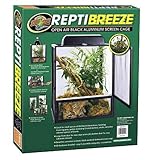 Croci zoomed Zoo Med Repti Breeze Screen Cage, 61 x 61 x 122 cm,Black,XL