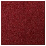 20 x Carpet Tiles 5 SQM Heavy Duty Commercial Retail Office Shop Premium Flooring, 50 x 50cm Each (Red)
