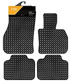 FSW - Tailored Car Mats -Fits Mini Countryman F60 2017-2024 - HEAVY DUTY 3mm Rubber Mat - Anti Slip Mat - Waterproof, Non Slip Car Floor Mat, Fitted with Clips & Anti Slip Backing - 4PC