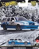 Hot Wheels Premium Car Culture Collectible Toy Car, 1:64 Scale Die-Cast Volvo 850 Estate, Fast Wagons Vehicle with Real Riders Tires