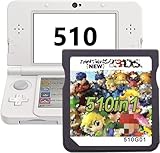 DS Game，510 in 1 Super Combo Game Cartridge，Contains 510 3ds Games，Retro Classic Games Card Suitable for NDS, NDSi, 3DS, New, DS, 2DS, DS Lite