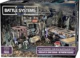 Battle Systems - Modular Tabletop 3D Gaming Sci-Fi Terrain - Perfect for 28mm-35mm Miniatures and Figures - No Painting Required - Science Fiction Aliens Wargame - (Trader Encampment)