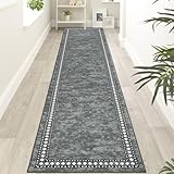 Homcomodar Carpet Runners for Hallways 65x300cm Extra Long Hallway Runners Non Slip Runner Rugs for Kitchen Washable Hall Runner for Kitchen Bedroom Doorway Laundry Room