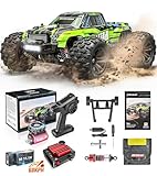 BEZGAR HP161S Brushless RC Car - 4X4 RTR remote control cars for Adults High Speed Max 68kph Off-Road RC Vehicle Monster Truck With 3S Battery, Toy Gifts for Boy Age 8-12 and Adults