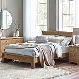 Julian Bowen Memphis Limed Oak 150Cm King Size Bed