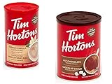 Tim Horton's Hot Chocolate and Cappuccino Bundle - Top Selling Flavors - Tim Horton's Hot Chocolate and Tim Horton's French Vanilla Cappuccino - (Timmie's Bundle) C