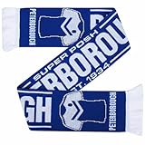 GIFTS 4 ALL Peterborough Utd Football Fans Scarf - Match Day Scarf for Posh Fans