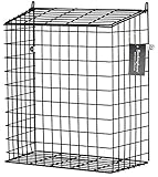 Buckingham 30052 Black Front Door Cage, Guard, Basket, Mail Catcher, Post, Letter Box, Pre-Assembled