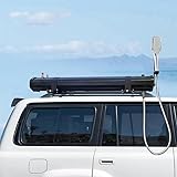 WEIMILOR Pressurized Water Tank, Lightweight Aluminum Metal,Multi-Dispensing Outdoor Roof Rack Water Tank,Versatile Nozzle with Pressurization Port,Fit for Trunks,20L/5.28Gal