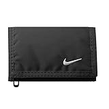 Nike Men Tri-Fold Wallet Wallet - Black/White, One Size