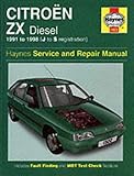Citroen ZX Diesel (91 - 98) Haynes Repair Manual (Haynes Service and Repair Manuals) by Anon (2001-02-28)