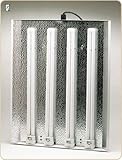 Esoteric Hydroponics Frequency tuned, high output, four tube fluorescent propagation grow light
