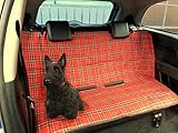 Xtremeauto Waterproof Rear Back Seat Tartan Seat Cover Blanket - Avensis, Aygo, Yaris, Rav-4, Camry, Corolla, Auris, Prius, Prius+, CH-R,