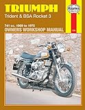 Triumph Trident & BSA Rocket 3 (69 - 75) (Owners' Workshop Manual)