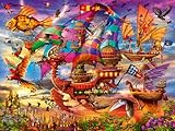 Ravensburger The Flight 1500 Piece Jigsaw Puzzle by Ciro Marchetti | Precision Cut Vibrant, Glare-Free Imagery | Great for Adults & Kids