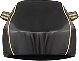 Car Cover For Mitsubishi Starion 1982-1989, Waterproof Outdoor Protective Cover, Winter Garage Full Cover Windproof and Dirt-proof Breathable Oxford cloth with Zipper