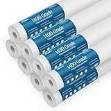 WINSOME 1400 Grade Lining Paper for Walls - Thick Paintable White Wallpaper Suitable for New& Damaged Walls for Paint -10 Metre Roll (Pack of 8)