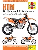 Haynes KTM EXC Enduro & SX Motocross (00 - 07) Repair Manual (Paperback)