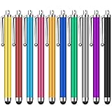 Jsdoin Stylus Pen [10 Pack] Universal Capacitive Touch Screen Pens for Tablets, iPad Mini, iPad Pro Air, Smartphones, Multiple Colors